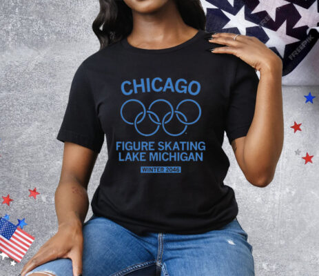 Chicago Figure Skating Lake Michigan Tee Shirt