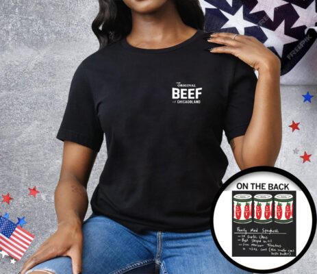 Beef Of Chicagoland And Spaghetti The Bear Tee Shirt