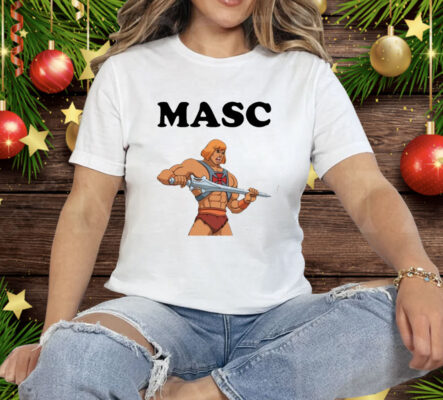 Masc He-Man Cartoon Tee Shirt