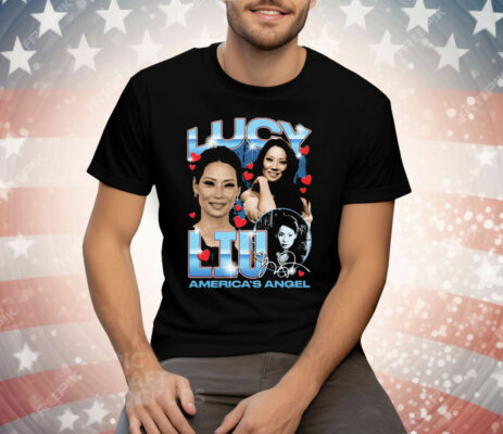 Lucy Liu America's Angel Tee Shirt