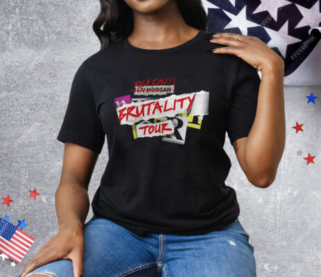 Rhea Ripley Brutality Tour Tee Shirt