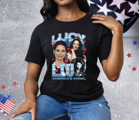 Lucy Liu America's Angel Tee Shirt
