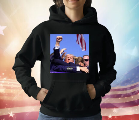 Trump Being Taken Off Stage By Secret Service T-Shirt