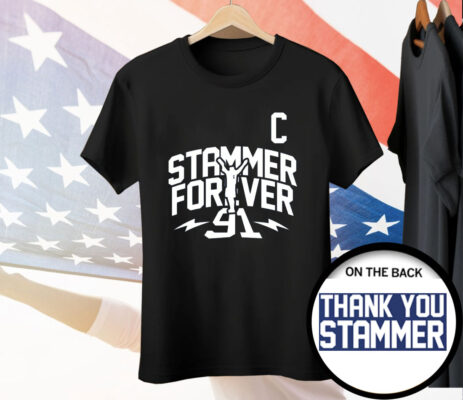 Stammer Forever 91 Thank You Stammer Tee Shirt