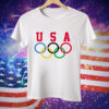 USA Olympics Logo Tee Shirt