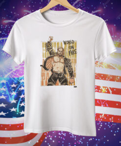 HANGMAN ADAM PAGE WORLD ON FIRE Tee Shirt