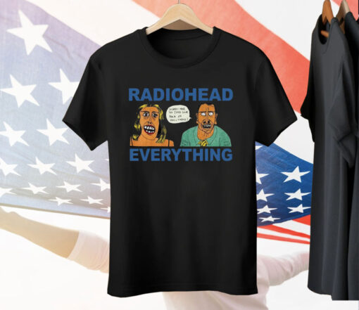 Ayo Edebiri Radiohead Evrything Tee Shirt