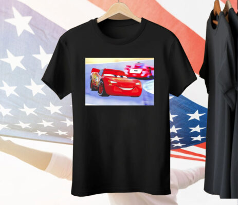 Lightning McQueen George Lucas Cars Remake T-Shirt