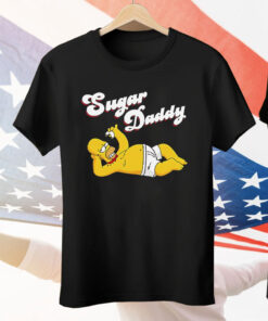 Homer The Simpsons Sugar Daddy Tee Shirt