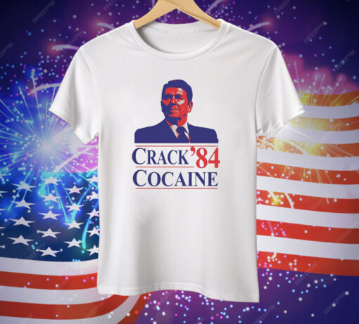 Reagan Crack Cocaine 84 Tee Shirt