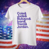 Cole Jude Bukayo Ivan Trent Jordan Tee Shirt
