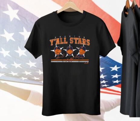 HOUSTON BASEBALL Y'ALL STARS Tee Shirt