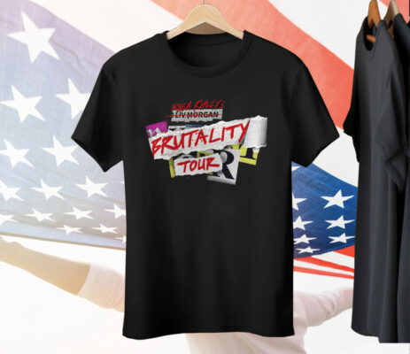 Rhea Ripley Brutality Tour Tee Shirt