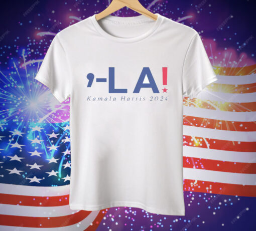 Comma La Kamala Harris 2024 Tee Shirt