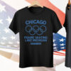 Chicago Figure Skating Lake Michigan Tee Shirt