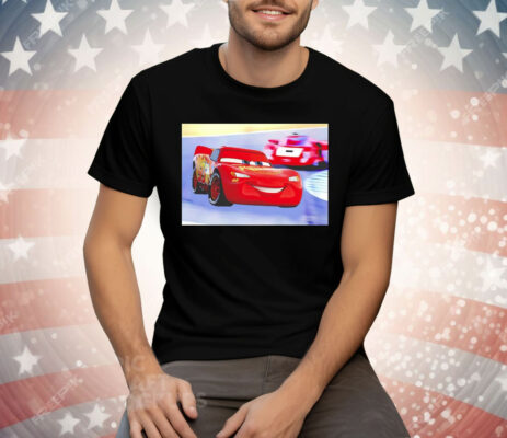 Lightning McQueen George Lucas Cars Remake T-Shirt