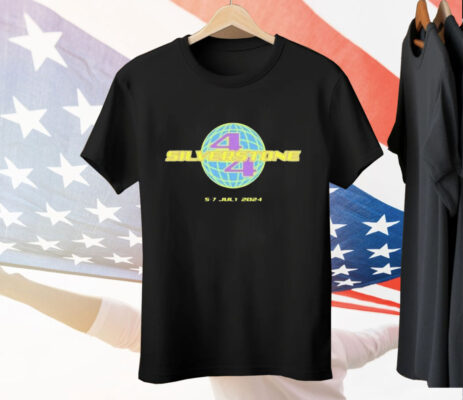 Lewis Hamilton +44 Silverstone July 5-7 2024 Tee Shirt