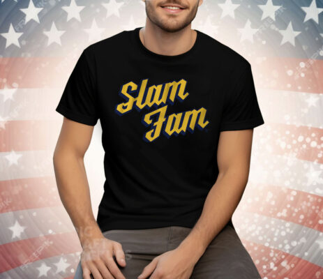 MILWAUKEE BASEBALL SLAM FAM Tee Shirt