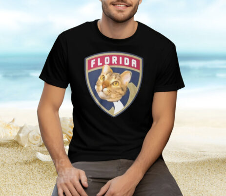Paul Maurice Cat Florida Panthers Tee Shirt