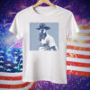Orion Kerkering Wearing Vote on Marsh Tee Shirt