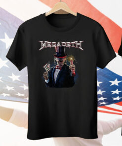 Megadeth Patriotic Vic 2024 Tee Shirt