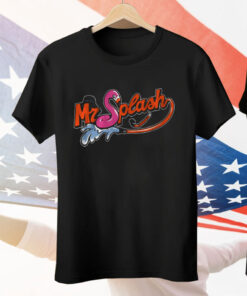 BALTIMORE BASEBALL MR. SPLASH TEXT Tee Shirt