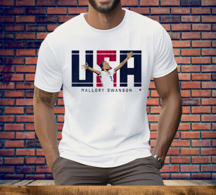 Mallory Swanson USA Tee Shirt