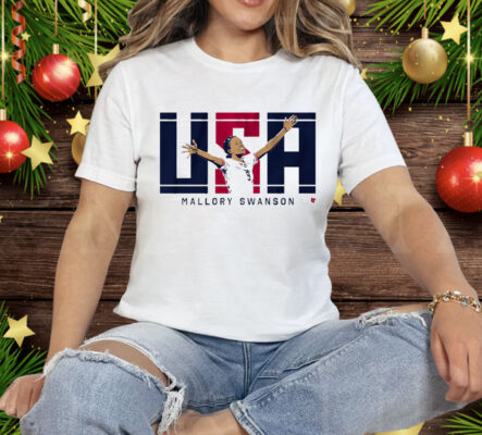 Mallory Swanson USA Tee Shirt