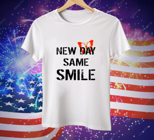 Aja Wilson New Day Same Smile Tee Shirt