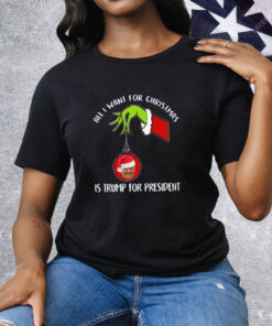 All I Want For Christmas Is Trump For President 2024 Tee Shirt