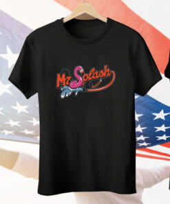 Baltimore Baseball Mr Splash Text Tee Shirt