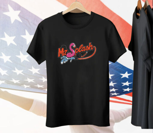 Baltimore Baseball Mr Splash Text Tee Shirt