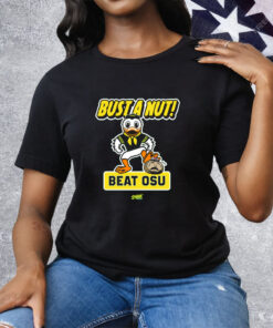 Bust A Nut College Tee Shirt