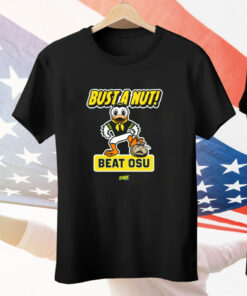 Bust A Nut College Tee Shirt