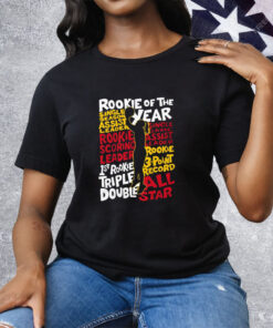 Caitlin Clark Rookie Of The Year Things Indiana Fever Tee Shirt