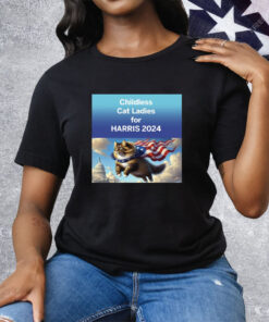 Childless Cat Lady Ladies Boyfriend Tee Shirt