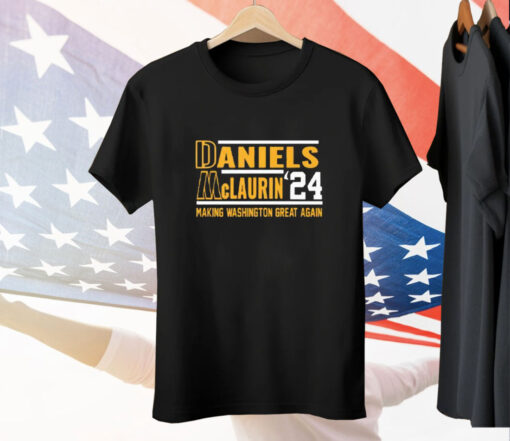 Daniels Mclaurin 24 Making Washington Great Again Tee Shirt