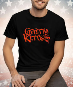 Detroit Baseball Gritty Kitties Tee Shirt