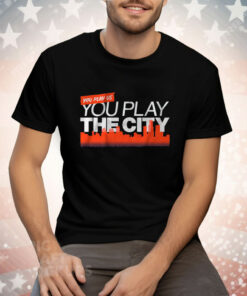 Detroit Baseball You Play Us You Play the City Tee Shirt