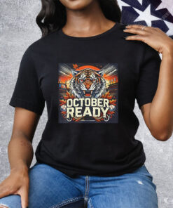 Detroit Tigers October Ready Tee Shirt