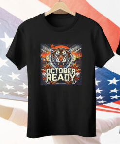 Detroit Tigers October Ready Tee Shirt