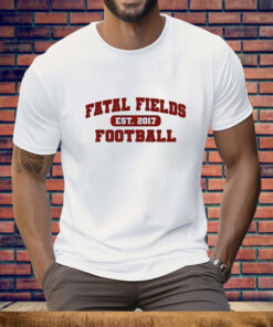 Fatal Fields EST 2017 Football Tee Shirt