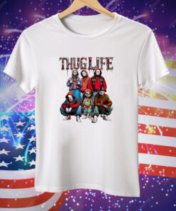 Horror character thug life Halloween Tee Shirt