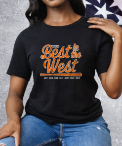 Houston Baseball Best In The West Tee Shirt