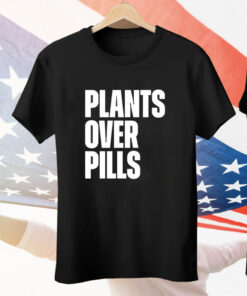 John Salley Plants Over Pills Tee Shirt