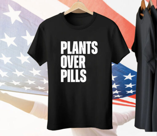 John Salley Plants Over Pills Tee Shirt