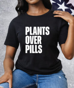 John Salley Plants Over Pills Tee Shirt