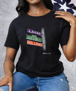 Lamar Jackson Holliday Street Tee Shirt