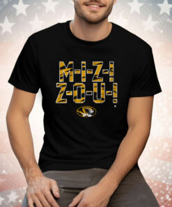 Missouri Tigers MIZZOU Chant Tee Shirt