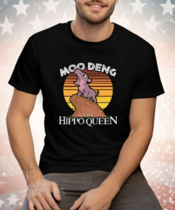 Moo Deng The Hippo Queen Tee Shirt